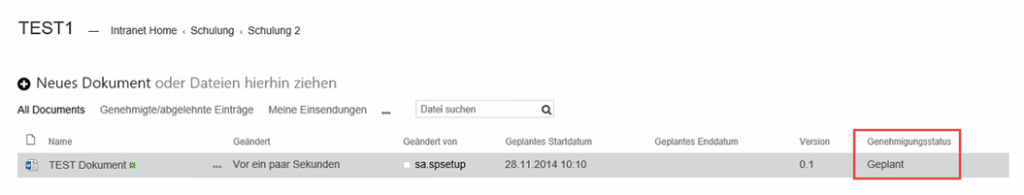 Ein Screenshot der Sysadmin-Seite mit hervorgehobener Registerkarte „Sysadmin“ mit Informationen zur Veröffentlichung und wichtigen Fristen.