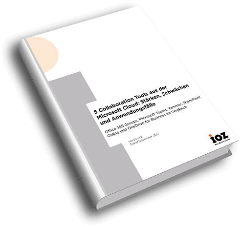 IOZ E-Book 5 Collaboration Tools aus Microsoft 365