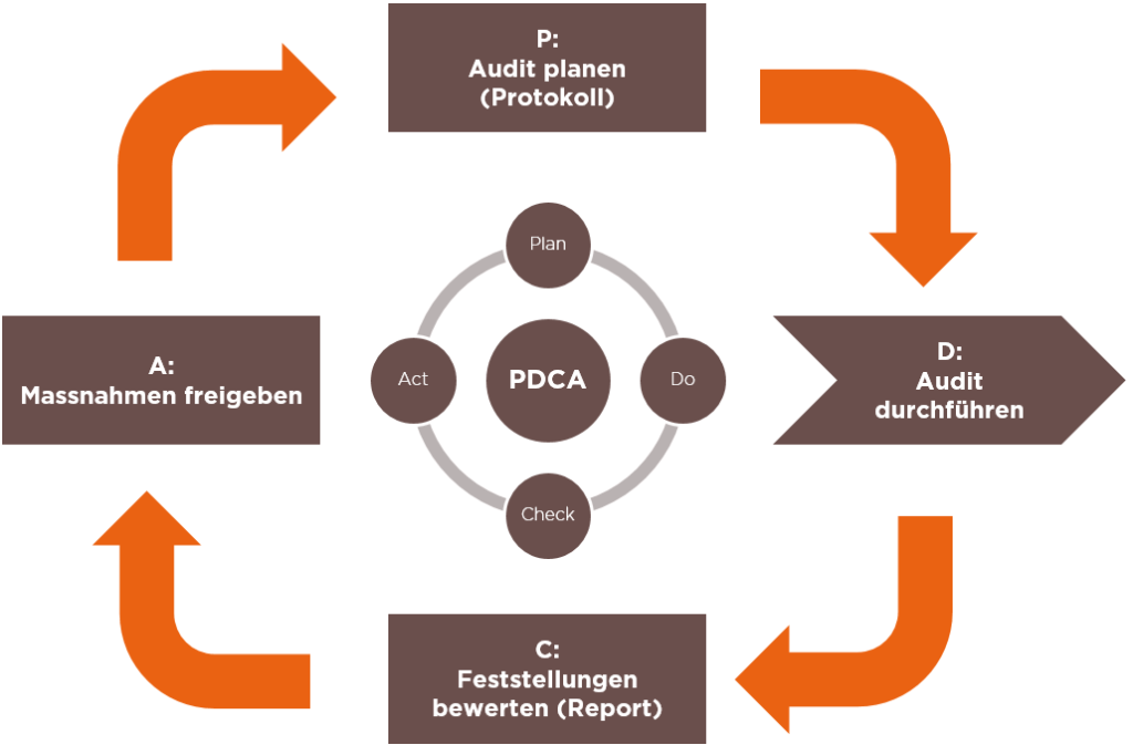 PDCA auf Ebene der Audits