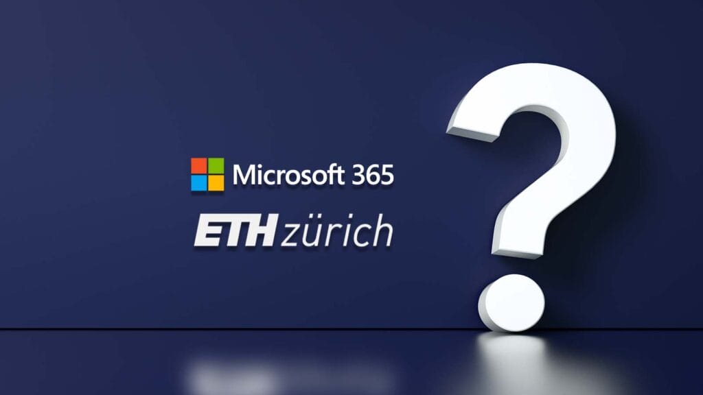 M365-Einführung ETH Zürich Titelbild