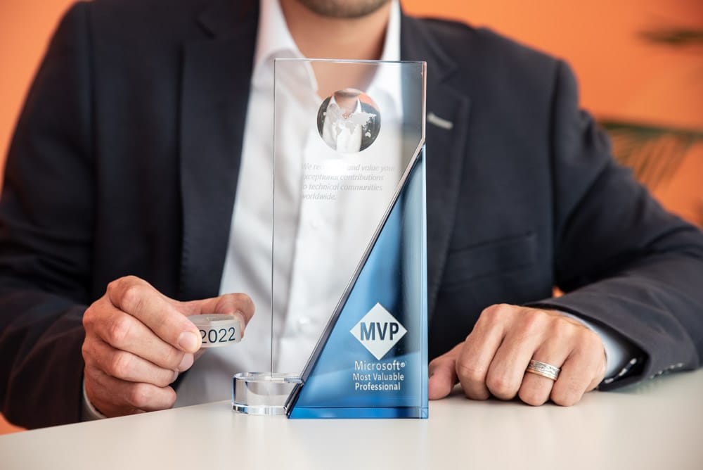 Microsoft MVP Award für David Mehr von IOZ
